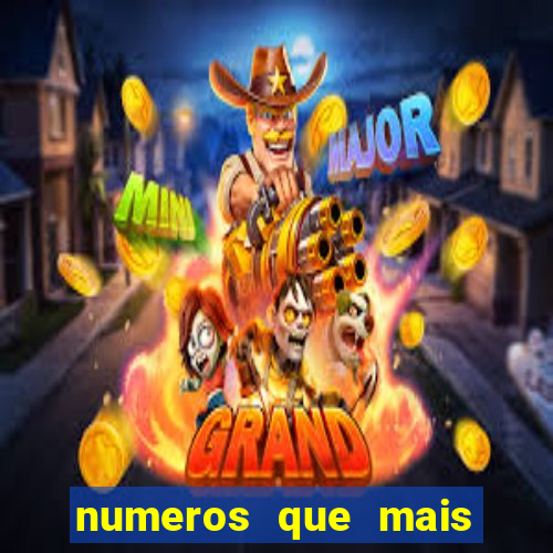 numeros que mais saem no minas cap